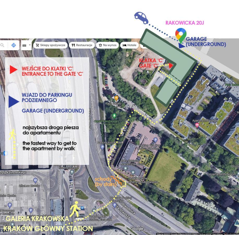 #2 Olive Apartment City Center Free Garage Cracovia Exterior foto